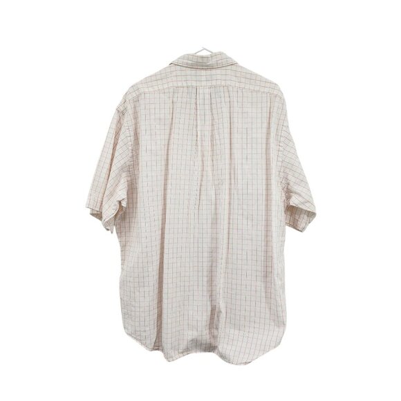 Ralph Lauren Men's 100% Cotton Windowpane Button Down Shirt - L - Picture 4 of 7